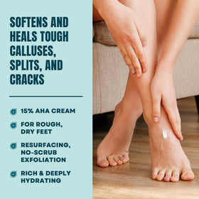 AmLactin cream texture closeup demonstrating rich moisturizing action