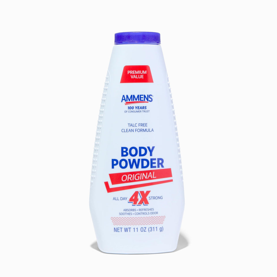AMMENS front packaging showing 11 oz container and clear labeling for everyday protection