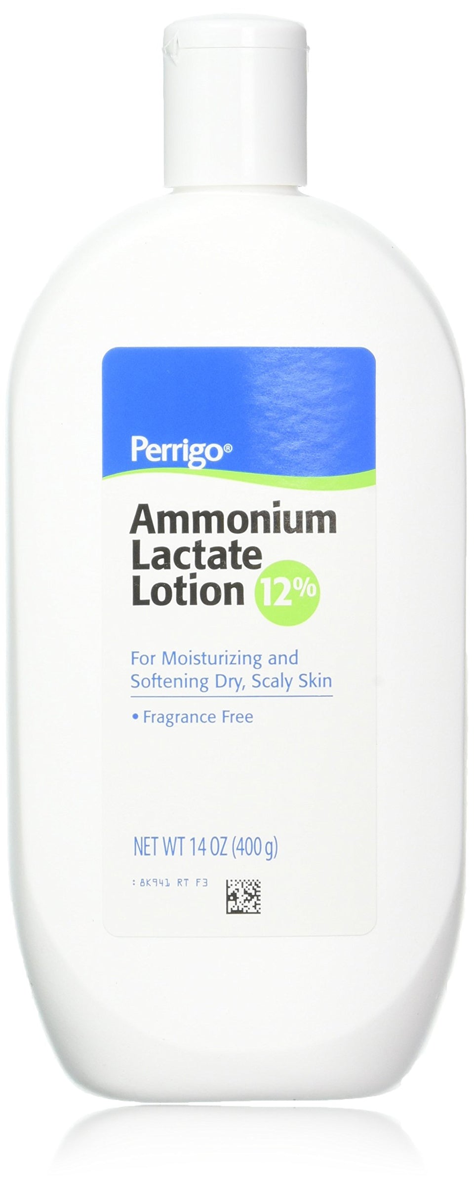 Ammonium 12% lotion front packaging showing flip‑top and label, easy dispensing benefit