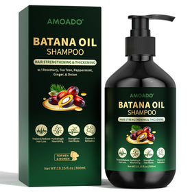 AMOADO front bottle showing label and size, highlights nourishing formula