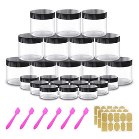 AMORIX front packaging display showing full jar set and accessories for organized storage