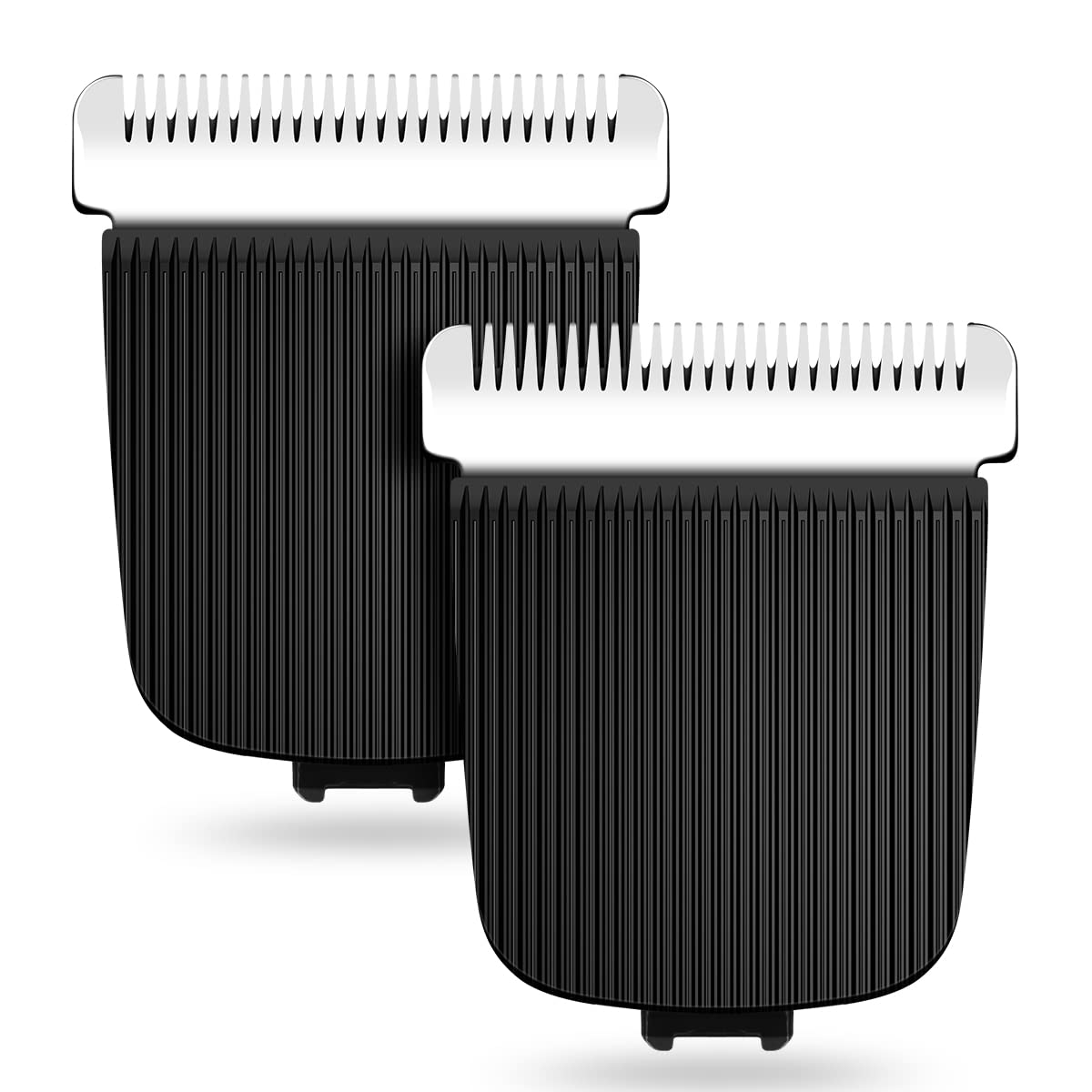 Amorka front pack showing two snap-in replacement blades for quick restoration