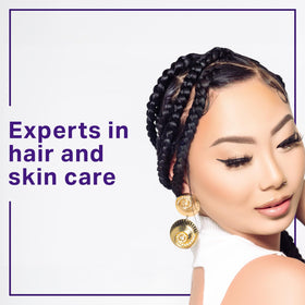 AmPro applied to hairline while styling edges for neat, polished hold