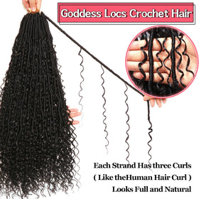 AMUMI length scale comparison showing 24-inch locs against a ruler for sizing clarity