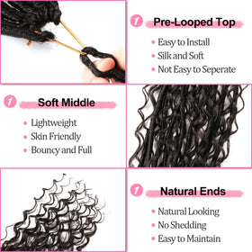 AMUMI installed on mannequin showing realistic braided finish