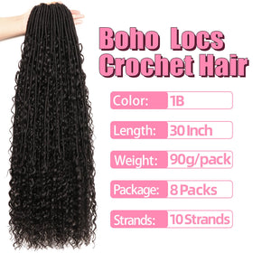 AMUMI close-up of triple spiral roots for natural volume