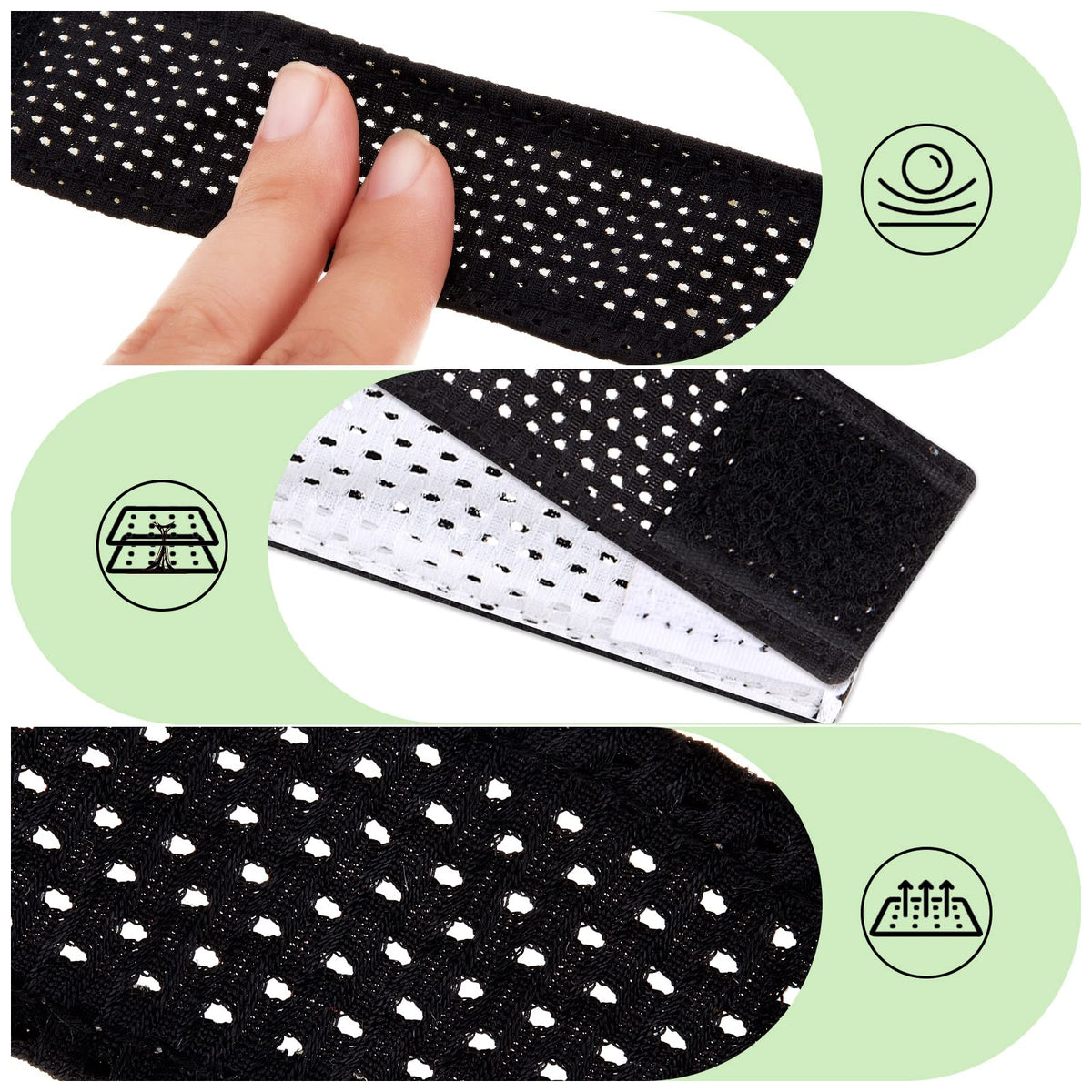 Amylove reversible black and white sides showing color-change versatility
