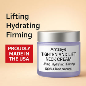 AMZEYE close-up of retinol-containing formula highlighting renewal-supporting benefit
