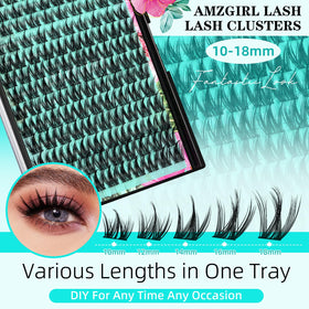 AMZGIRL LASH ultra-thin band detail demonstrating seamless blend