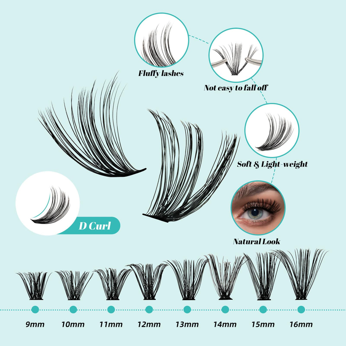 AMZGIRL LASH bond and seal bottles highlighting secure hold