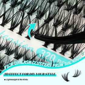 AMZGIRL LASH bond and seal bottles demonstrating secure long-lasting hold