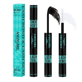 AMZGIRL LASH front bottle showing 2-in-1 design and clear labeling benefits