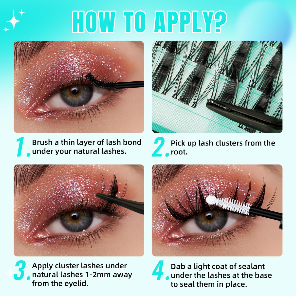 AMZGIRL LASH compact pack in a travel vanity for on-the-go lash styling