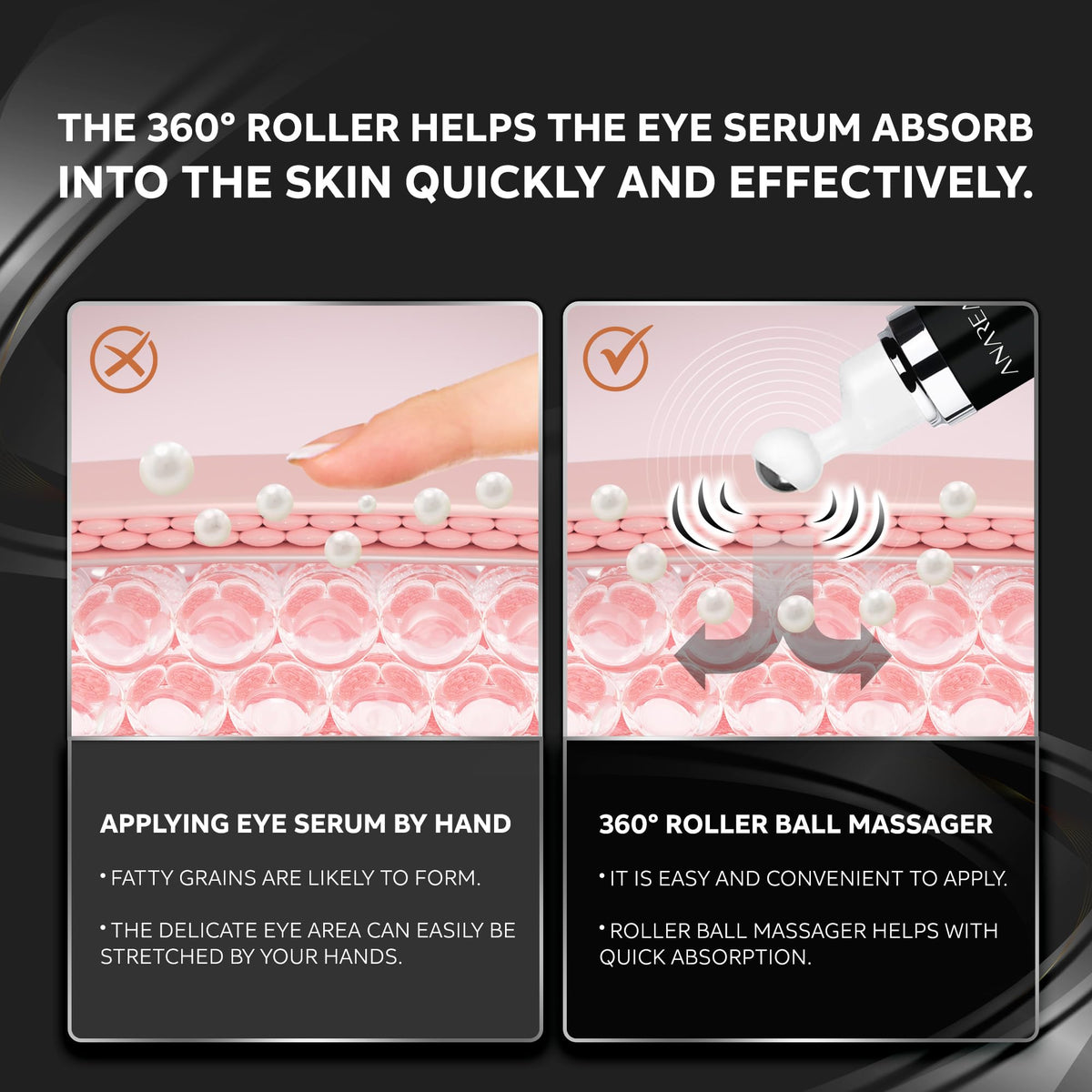 ANAREAL ingredient label with key actives visible for formulation transparency benefit