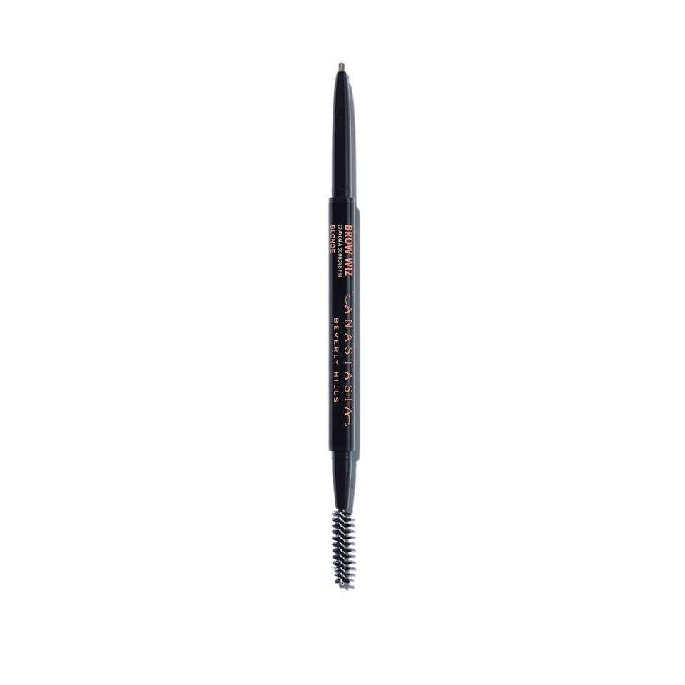 Anastasia Beverly Hills Brow Wiz front view showing sleek pencil and cap for travel convenience