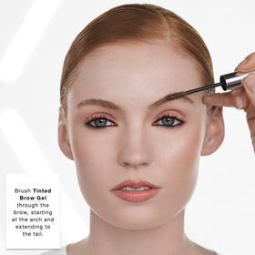 Anastasia Beverly Hills brow before and after showing natural definition
