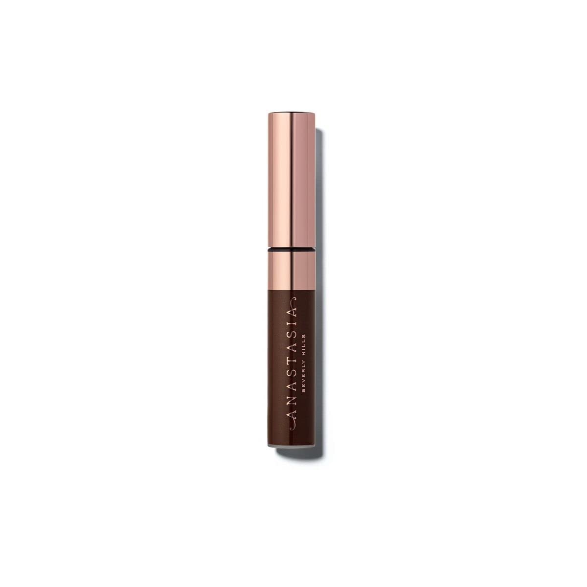 Anastasia Beverly Hills Espresso wand and brush demonstrating precise brow application benefit
