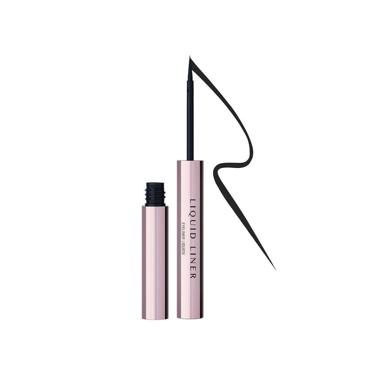 Anastasia Beverly Hills front packaging showing sleek black liner, precise application benefit