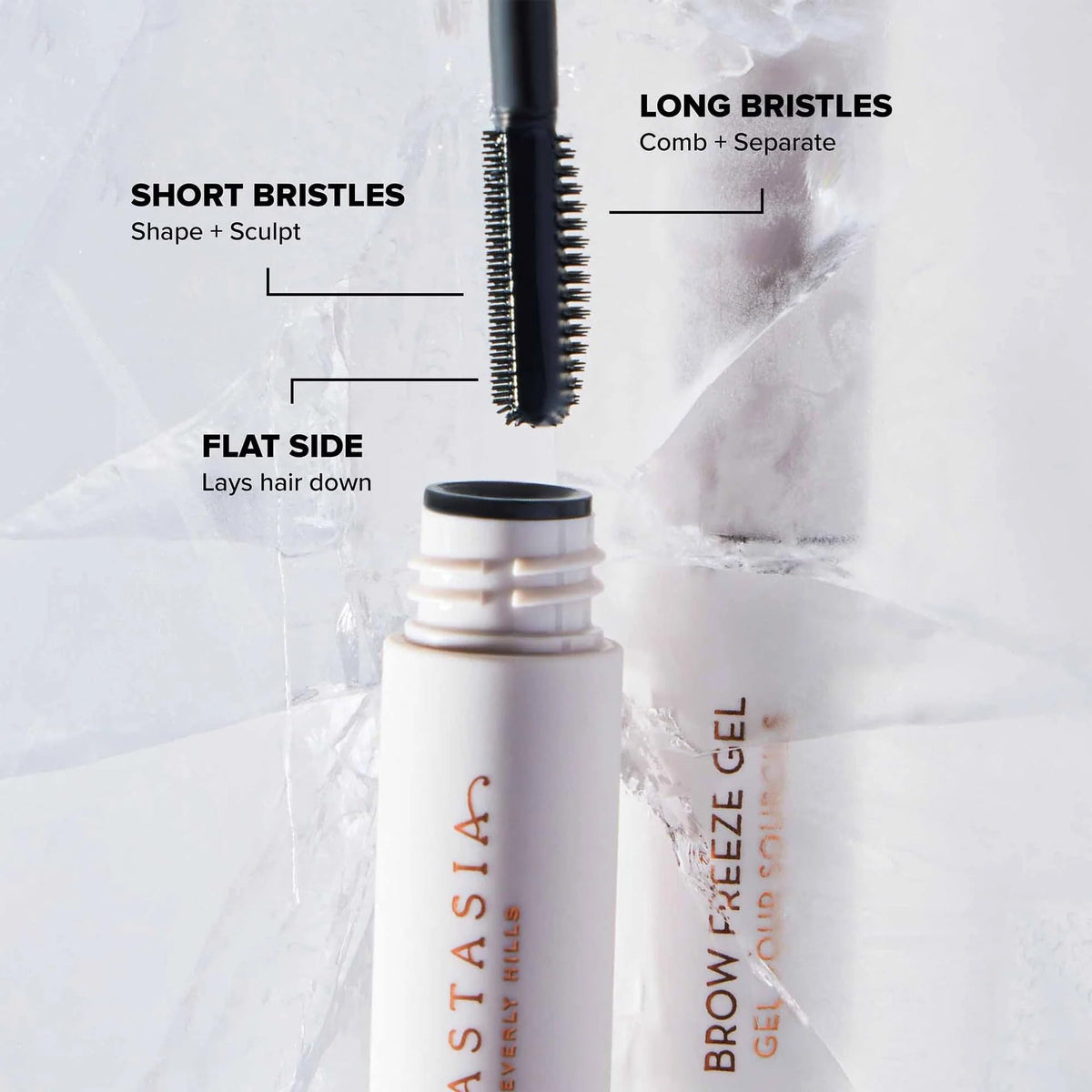 Anastasia Beverly Hills mini in hand demonstrating portable size advantage