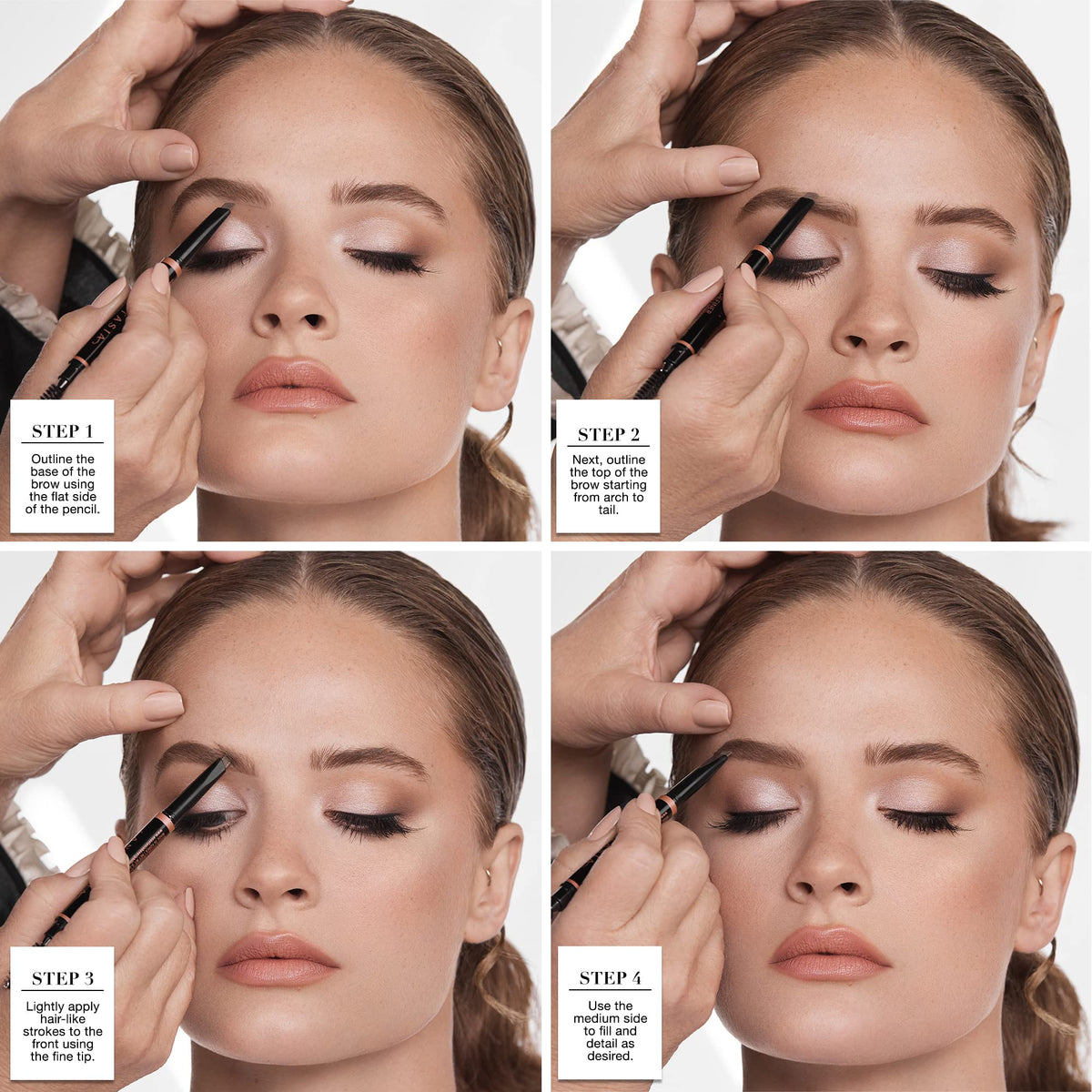 Anastasia Beverly Hills spoolie detail blending product for natural finish