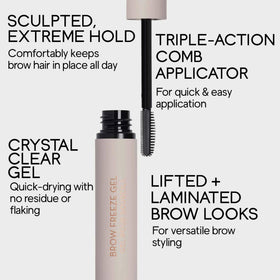 Anastasia Beverly Hills comb tooth detail separating hairs for defined, non-clumpy brows