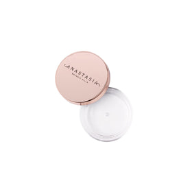 Anastasia Beverly Hills Brow Freeze wand with clear wax on spoolie lifting hairs