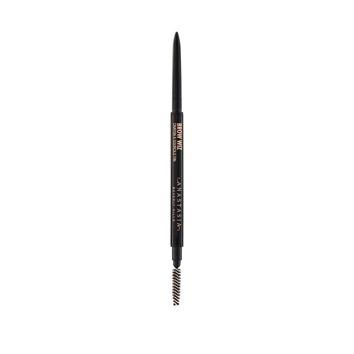 Anastasia Beverly Hills Brow Wiz front view showing slim pencil tip and cap, precise shaping benefit