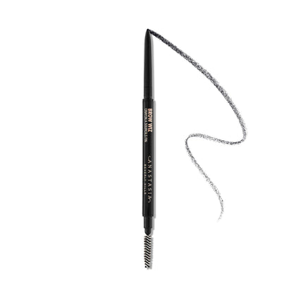 Anastasia Beverly Hills Brow Wiz Granite front view showing sleek pencil packaging and brand clarity