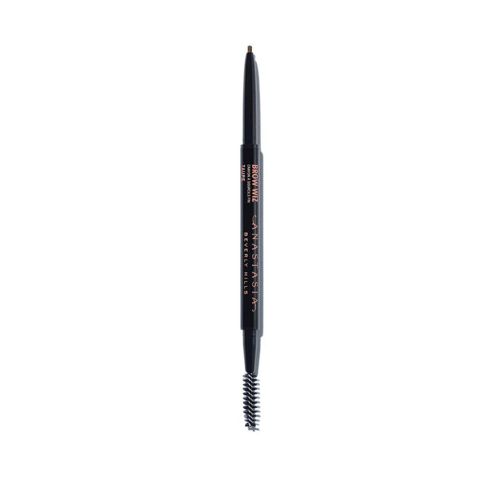 Anastasia Beverly Hills Brow Wiz front view showing slim retractable pencil and cap, precise control