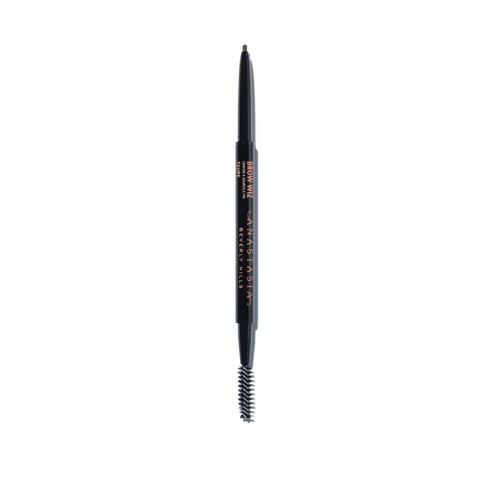 Anastasia Beverly Hills Brow Wiz front view showing slim retractable pencil and cap, precise control