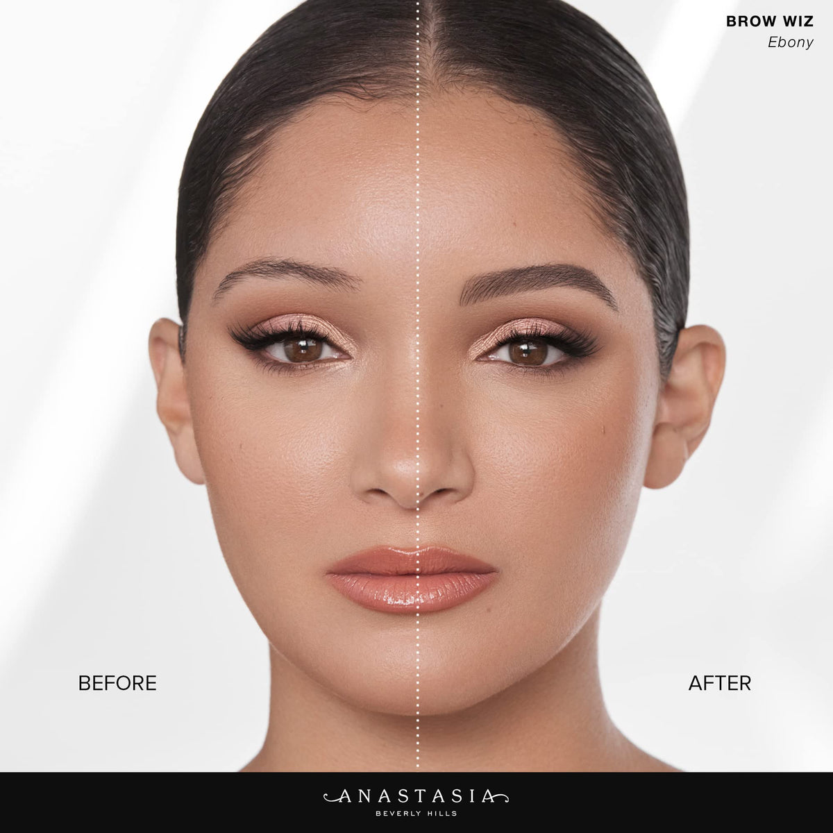 Anastasia Beverly Hills Brow Wiz spoolie detail blending product for a natural finish