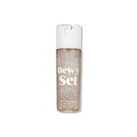 Anastasia Beverly Hills Dewy Set front bottle showing label and refined design for easy identification and shelf appeal