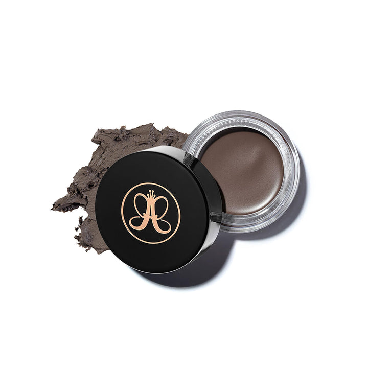 Anastasia Beverly Hills jar front view showing product branding and compact design benefit