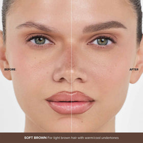Anastasia Beverly Hills gel texture close-up showing fibers for added fullness benefit