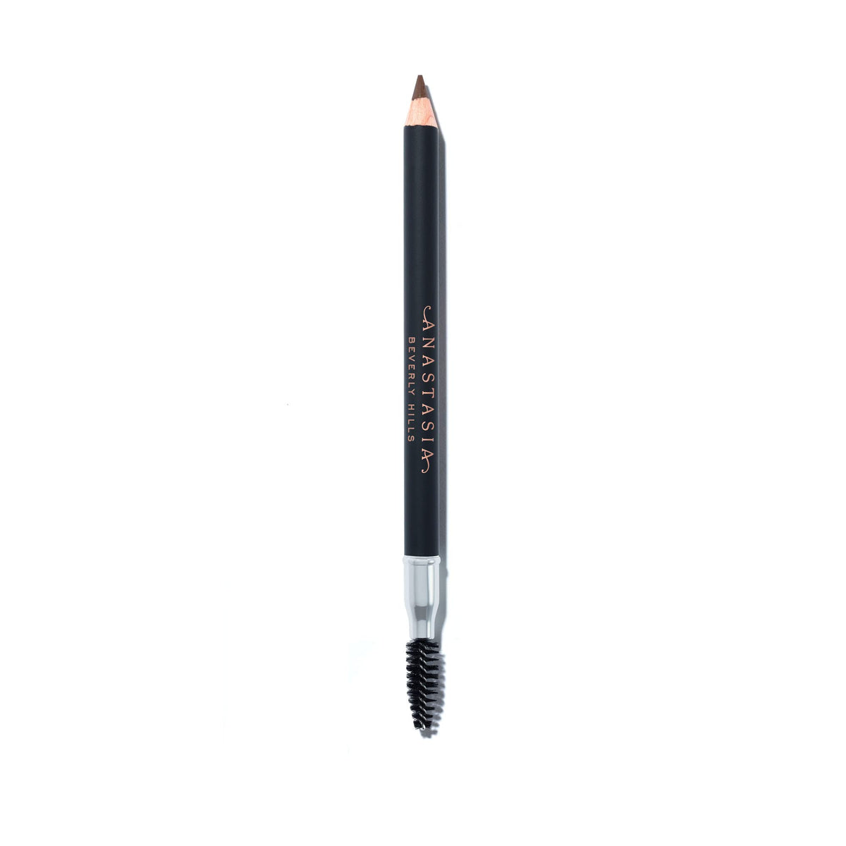 Anastasia Beverly Hills pencil front view showing neat packaging and product benefit of precision