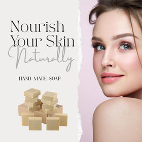 AnatoliaDaphne cream lather in hand showing gentle cleansing and softness
