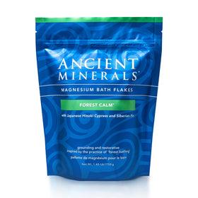 Ancient Minerals front packaging showing resealable bag and product name for easy storage