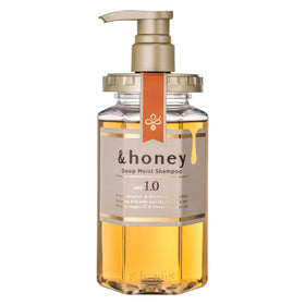& Honey shampoo front bottle showing clean design and hydration benefit