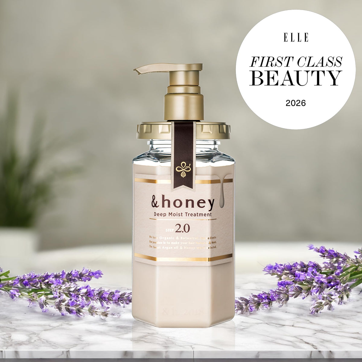 &honey shampoo pump close-up highlighting dispenser and easy application for faster washes