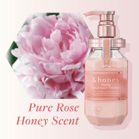 &Honey conditioner texture close-up demonstrating rich slip and smooth finish