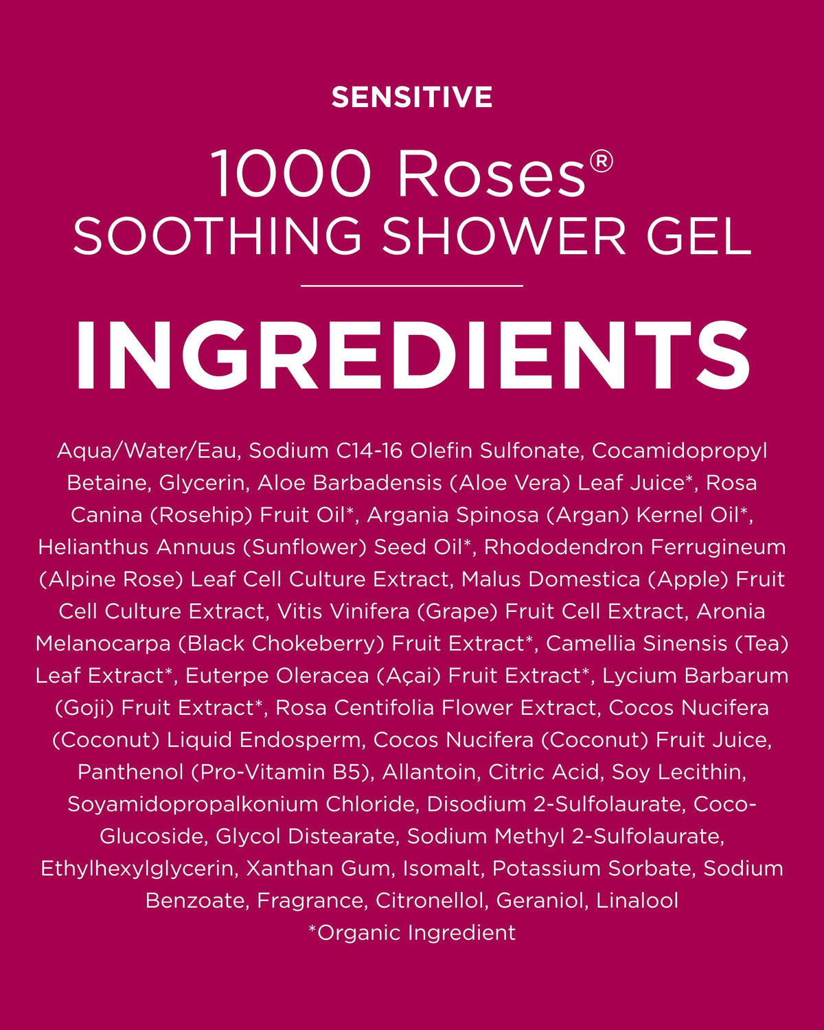 Andalou Naturals shower gel in bathroom setting showing soothing daily body care use