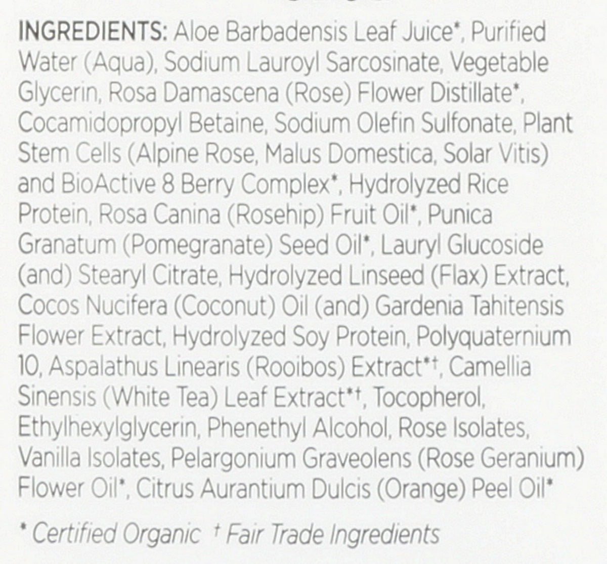 Andalou Naturals rosehip and pomegranate oils with botanical extracts for nourishment