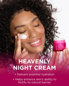 Andalou Naturals cream texture close-up revealing rich smoothing texture for deep hydration