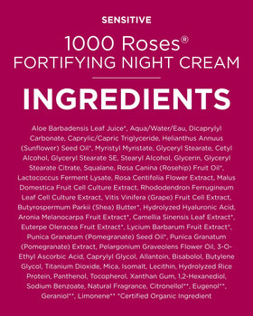 Andalou Naturals back label showing ingredient list and clean skincare certifications