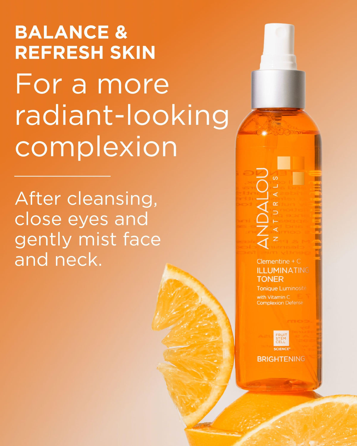 Andalou Naturals aloe detail highlighting soothing hydration property