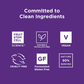 Andalou Naturals bottle on bathroom shelf lifestyle promoting everyday morning hydration