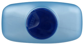 Andalou Naturals bottle held in hand to demonstrate 11.5 ounce scale and portability