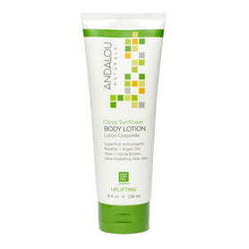Andalou Naturals front packaging showing bottle and branding for easy identification