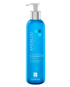 Andalou Naturals front packaging showing cleanser and benefits