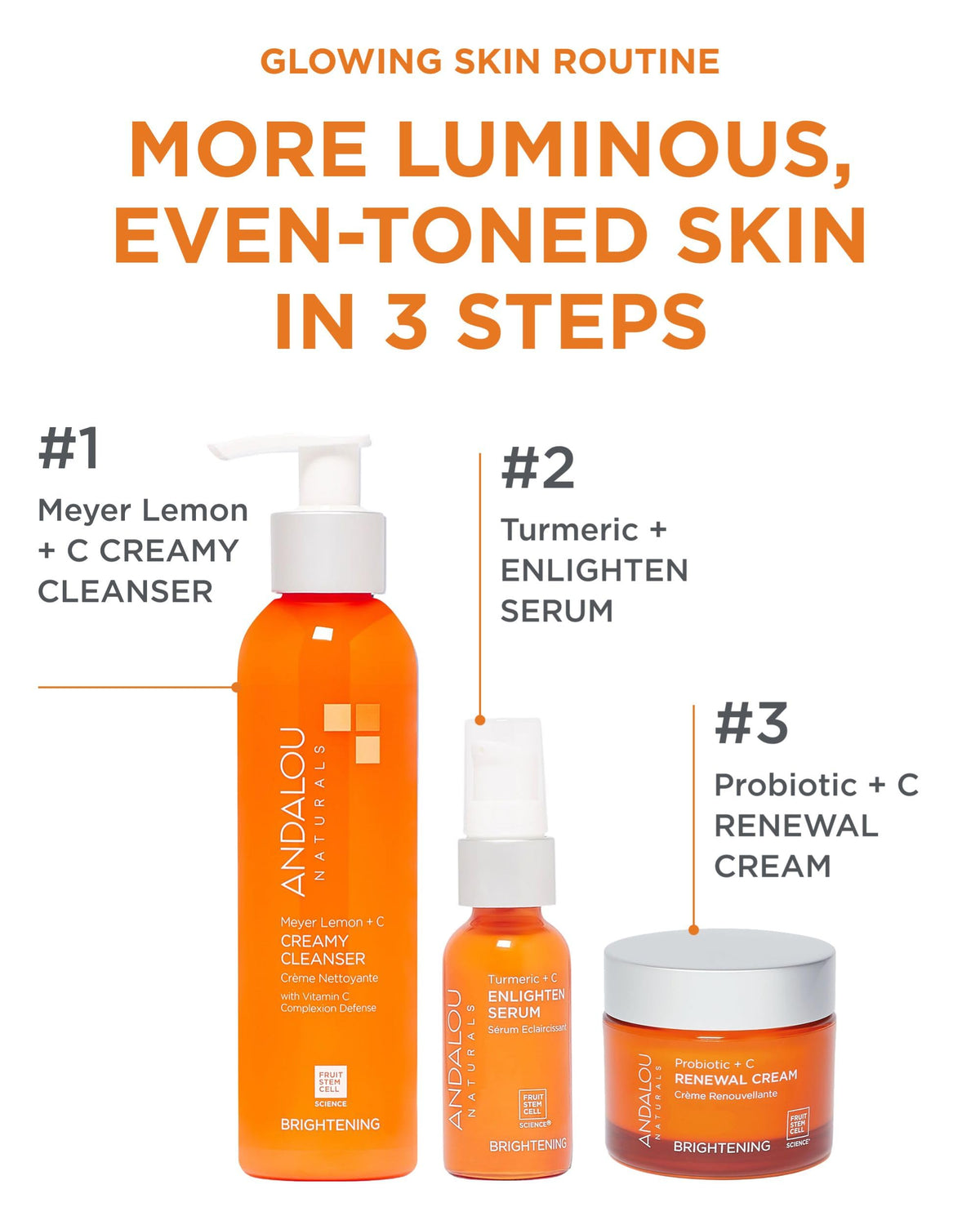 Andalou Naturals ingredient label close-up highlighting clean formula